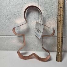 Jumbo Copper Plated Cookie Cutter