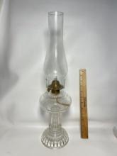 Vintage Glass Oil Lamp