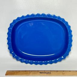 Cobalt "Chantal" 1 Quart Casserole Dish