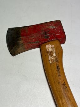 Hatchet with Wooden Handle