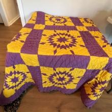 Handmade Antique Reversible Quilt