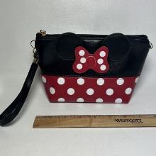 Adorable Minnie Mouse Wristlet Purse