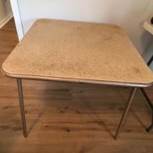 Vintage Folding Card Table