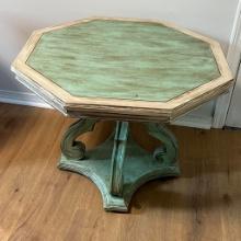 Octagonal Vintage Side Table