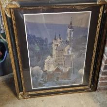 Framed Castle Print