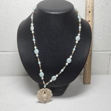 “Porcelain Goddess” Handmade Necklace