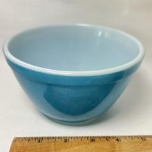 Pyrex Small Blue Glass Mixing Bowl