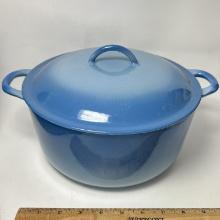 Descoware Large Enamel Cast Iron Lidded Dutch Oven