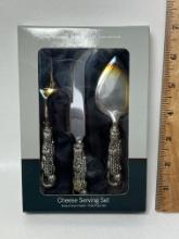 NEW Serveware Home Collection 3 Pc Cheese Serving Set