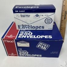 Lot of Various Full Boxes of Envelopes