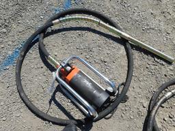 NEW & UNUSED MUSTANG CV 3500 CONCRETE VIBRATOR