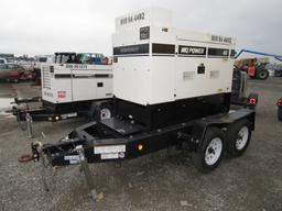 2014 MULTIQUIP WHISPERWATT DCA40 TOWABLE GENERATOR