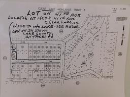 (1) LOT NEAR CLEAR LAKE