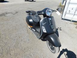 2013 PIAGGIO VESPA MOTORCYCLE