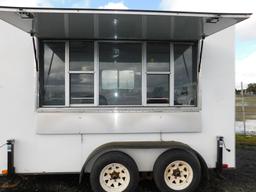 2 AXLE TICKET BOOTH TRAILER