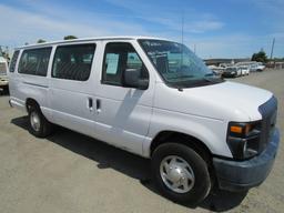 2013 FORD E-350 PASSENGER VAN