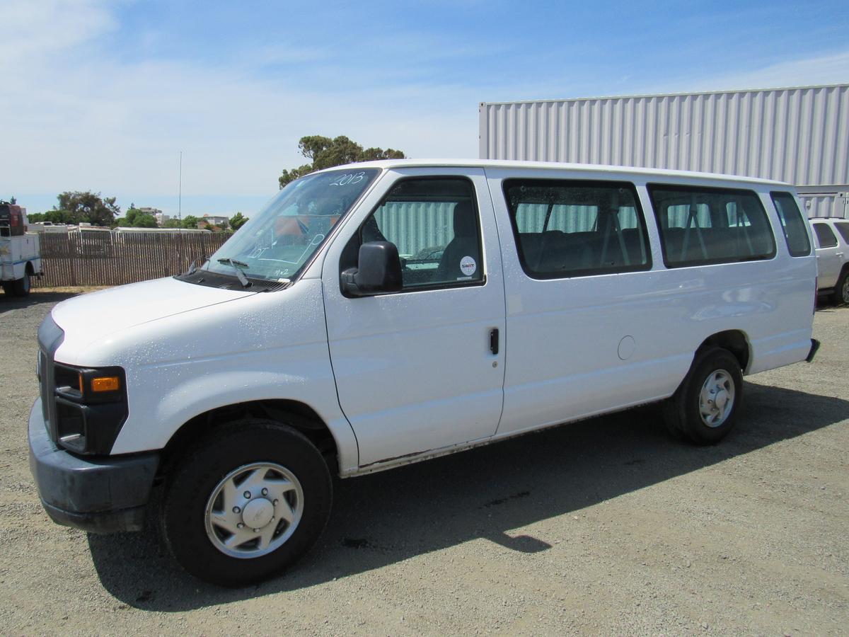 2013 FORD E-350 PASSENGER VAN