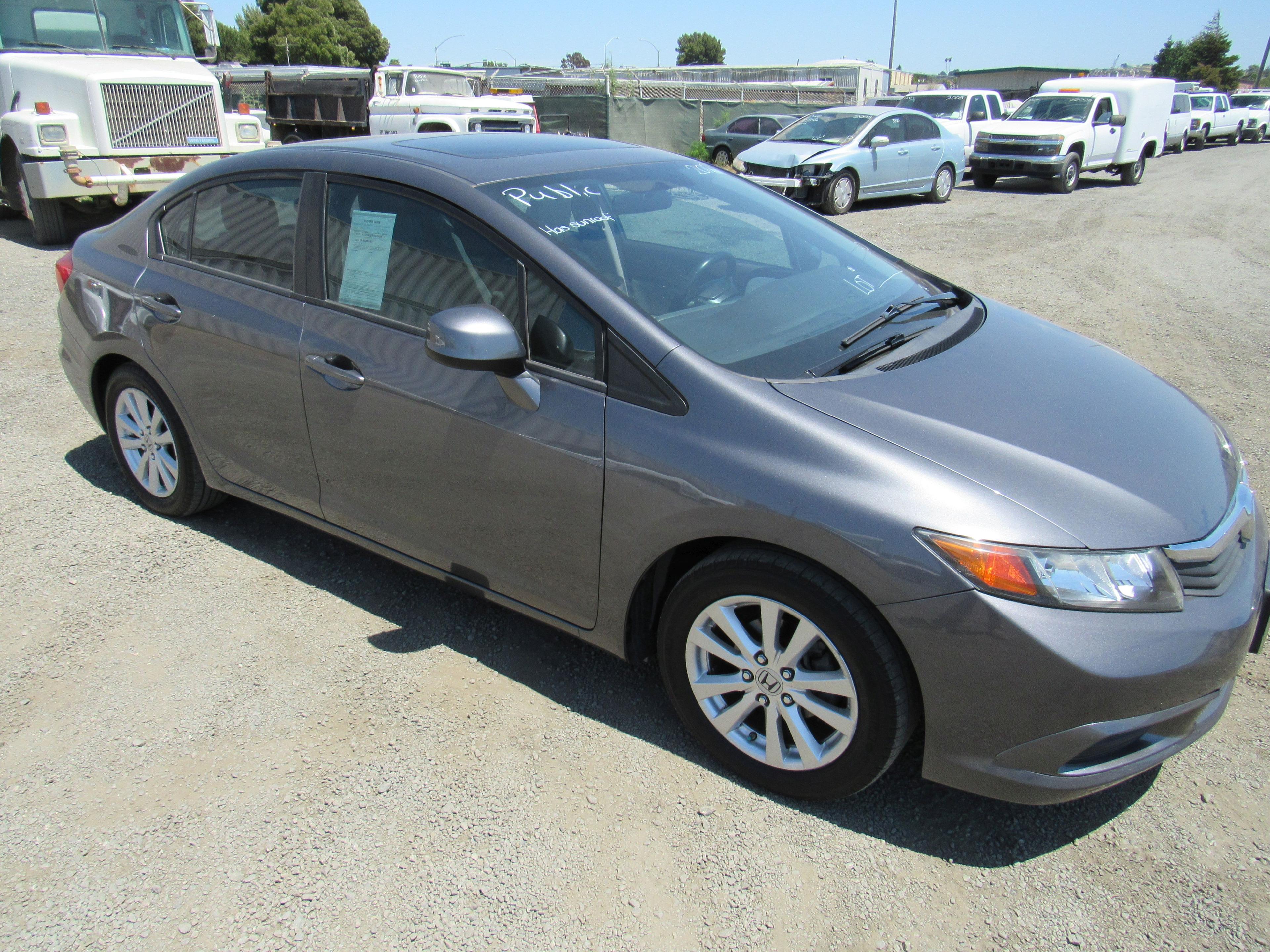 2012 HONDA CIVIC W/SUNROOF