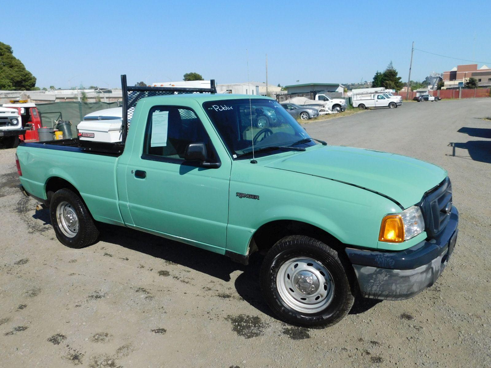 2004 FORD RANGER PICKUP TRUCK W/ TOOL BOX