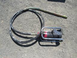 NEW & UNUSED MUSTANG CV3500 CONCRETE VIBRATOR