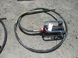 NEW & UNUSED MUSTANG CV3500 CONCRETE VIBRATOR