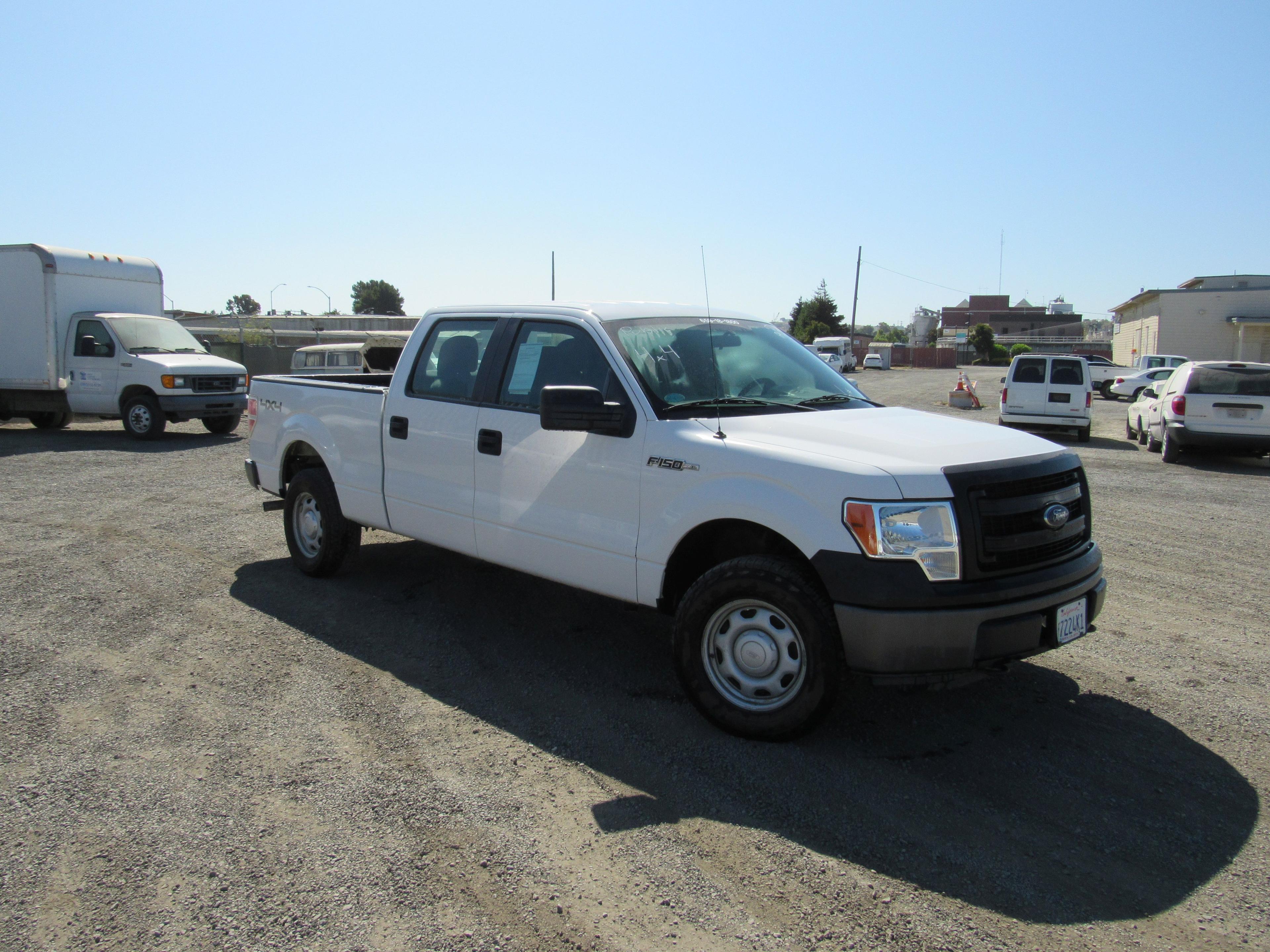 2013 FORD F-150 4X4 PICKUP TRUCK