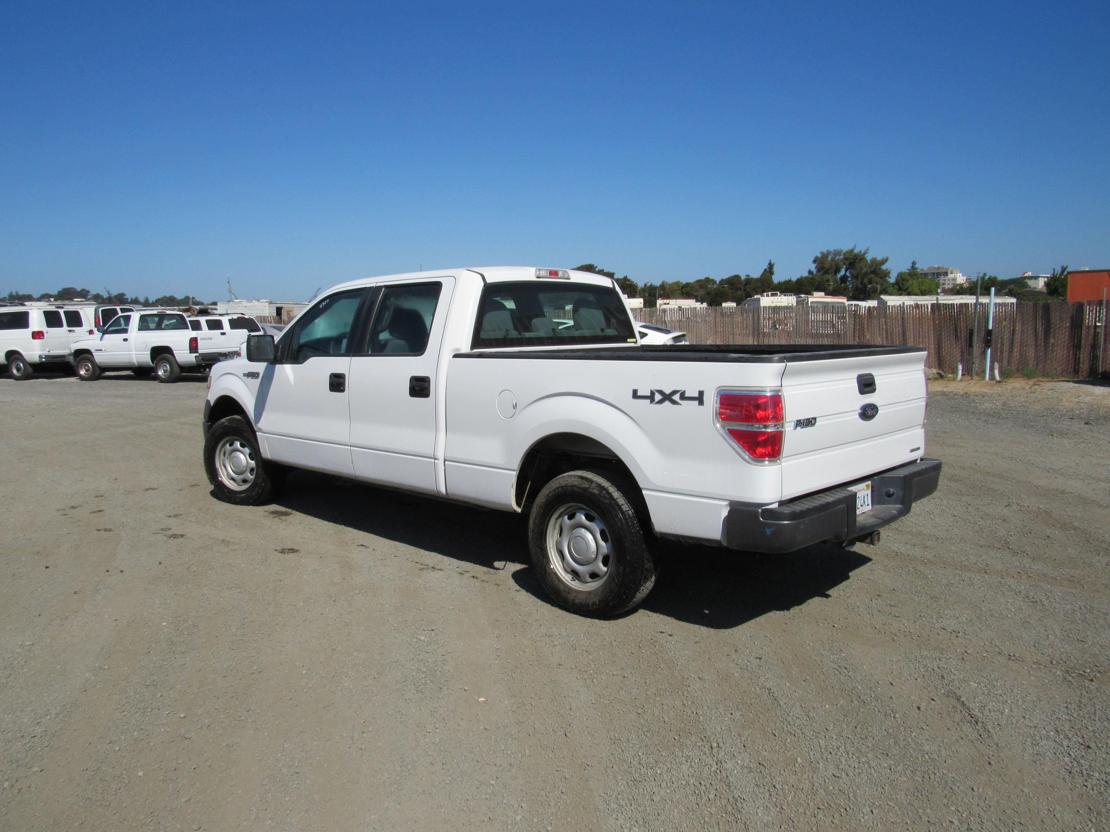 2013 FORD F-150 4X4 PICKUP TRUCK