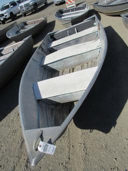 GREGOR 12' ALUMINUM BOAT