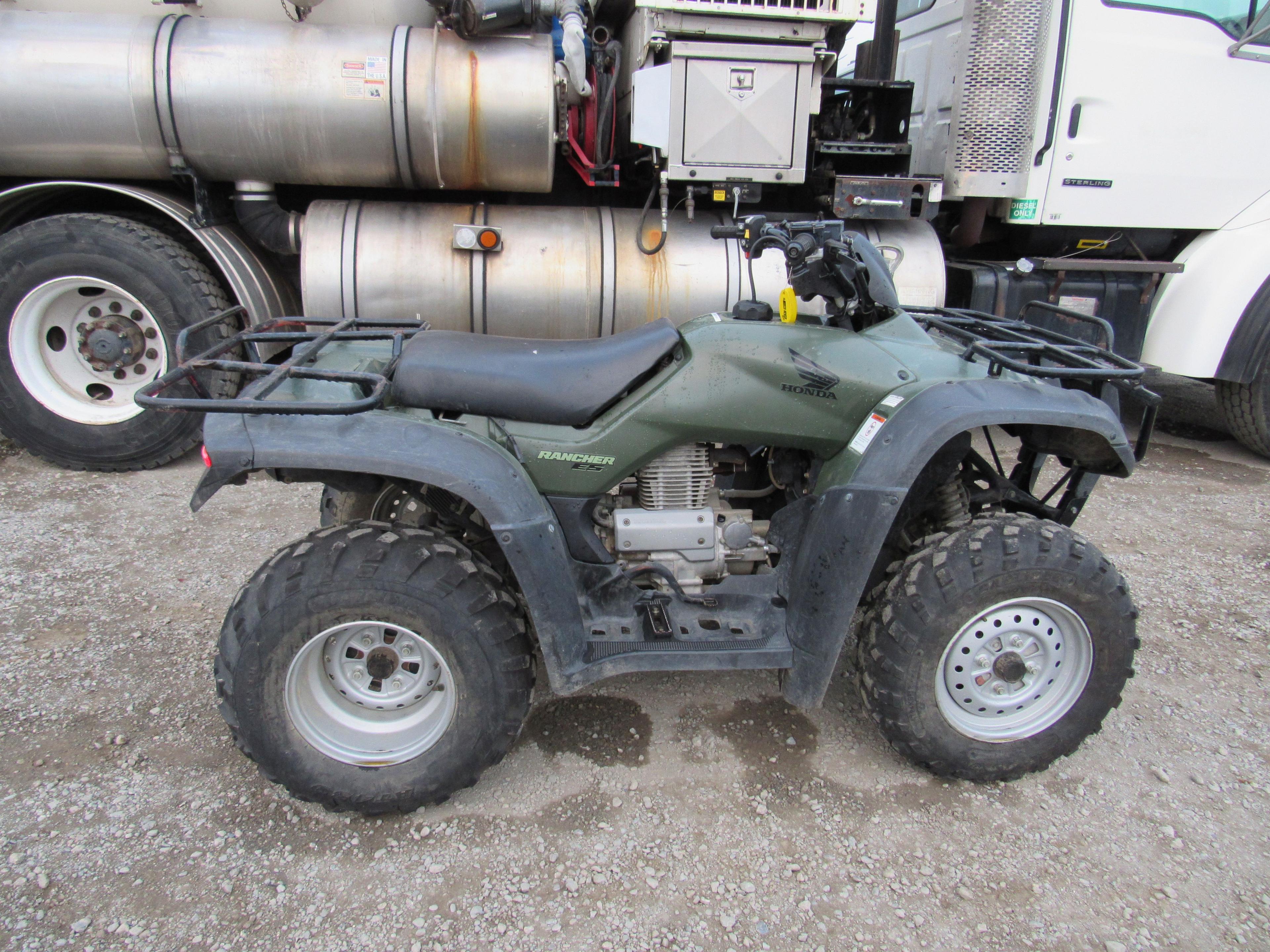 2006 HONDA TRX350FE 4X4 RANCHER A.T.V.