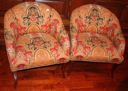 2 Beachley Brand Upholstered Chairs