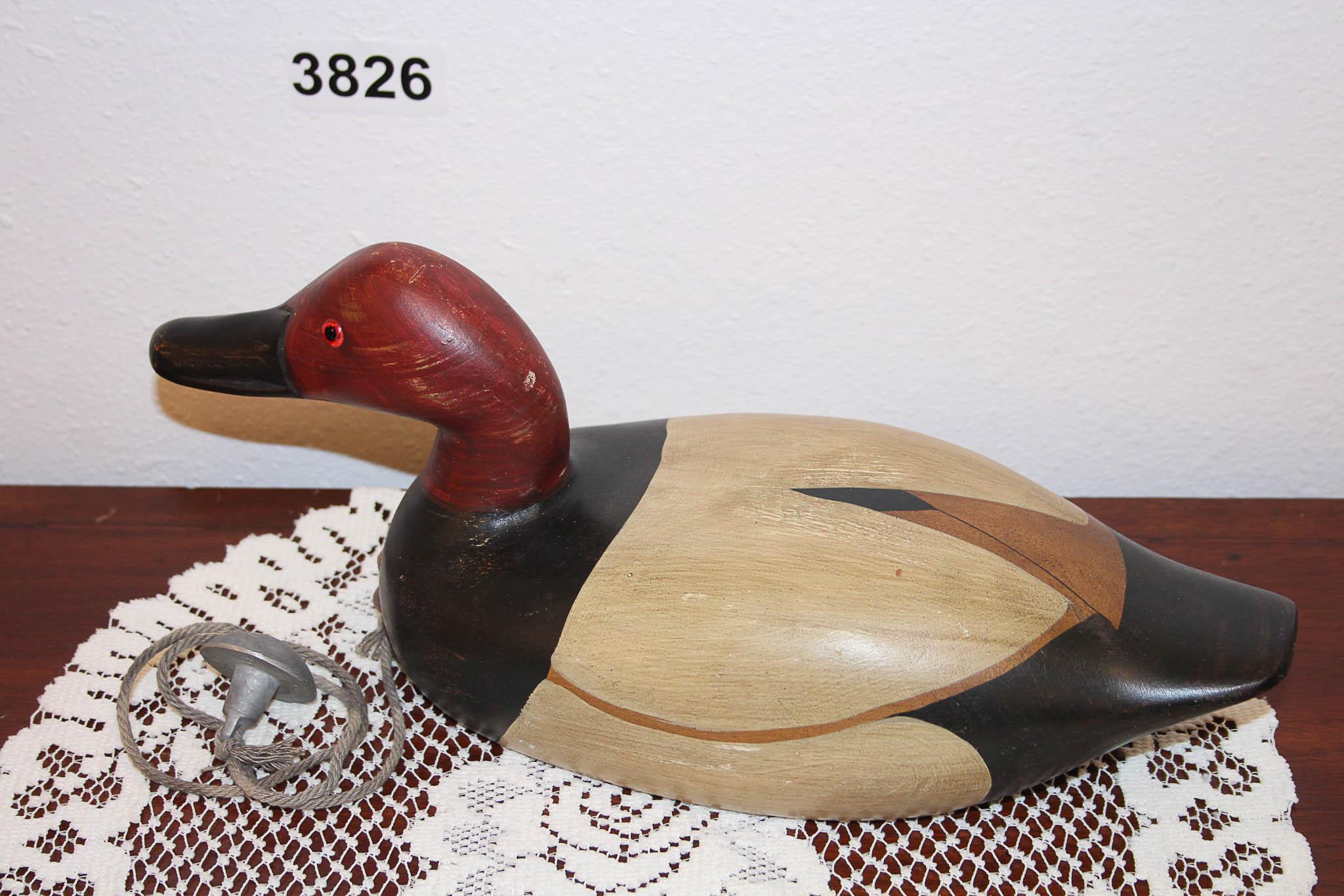 Canvaseback Drake Duck Decoy