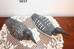 Pair of Loon Decoys