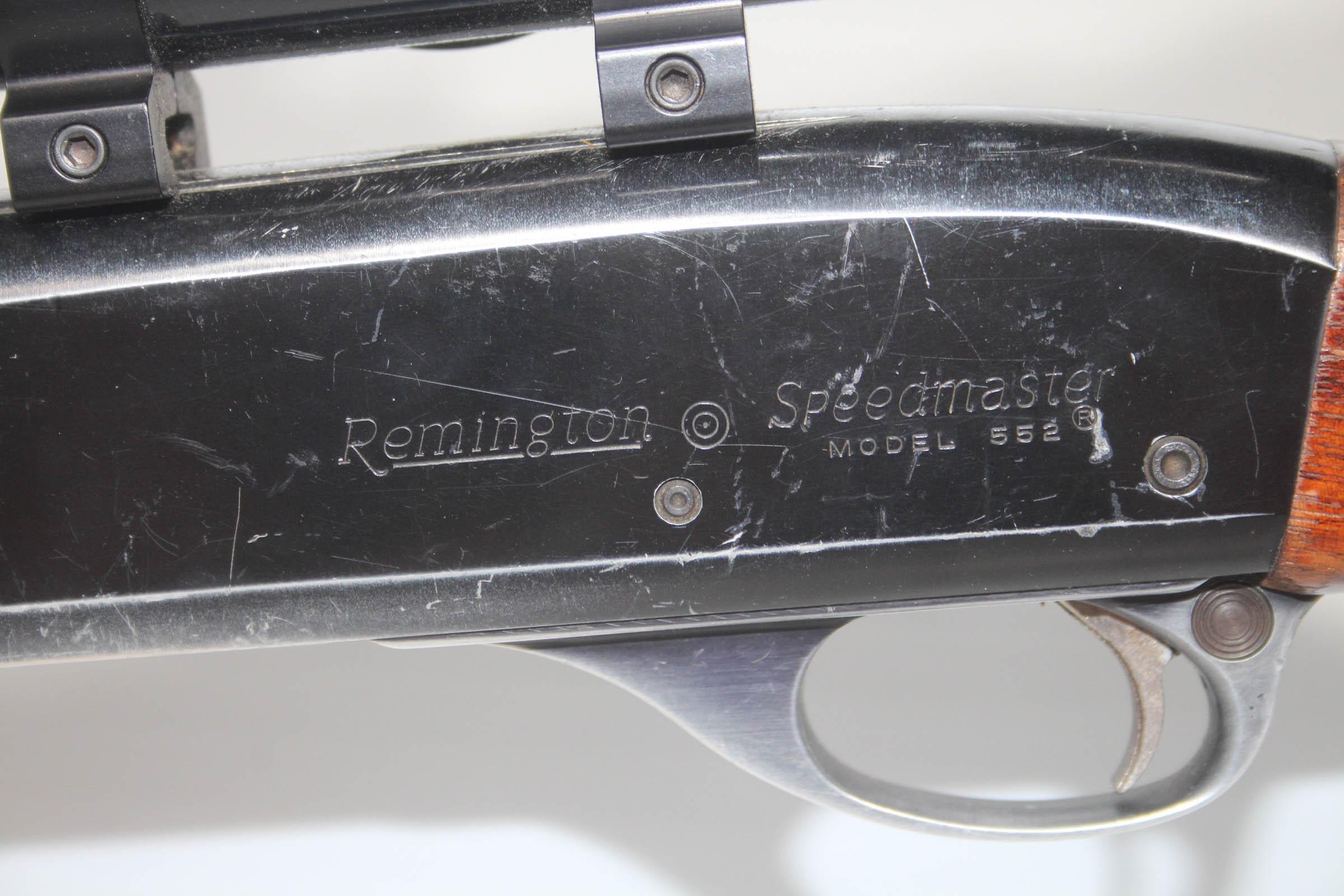 Remington Speedmaster 552, 22 Rifle