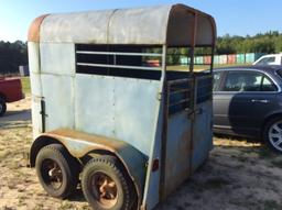 TWO HORSE TRAILER - NT