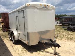 HAULMARK 6 X 12 ENCLOSED TRAILER