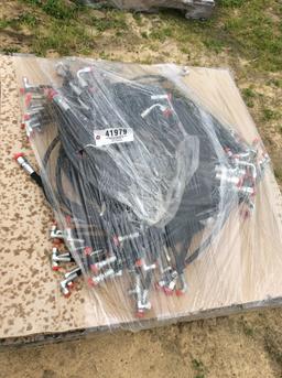 PALLET OF HYDRAULIC HOSES