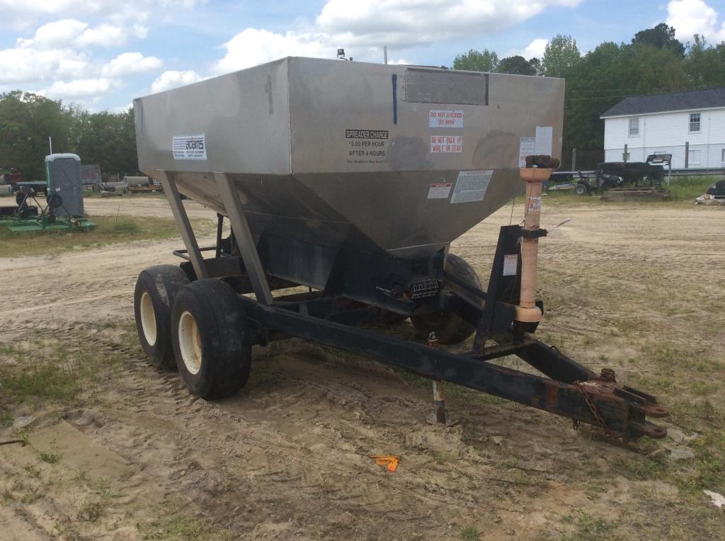 ADAMS 5TON PULL TYPE FERTILZER SPREADER