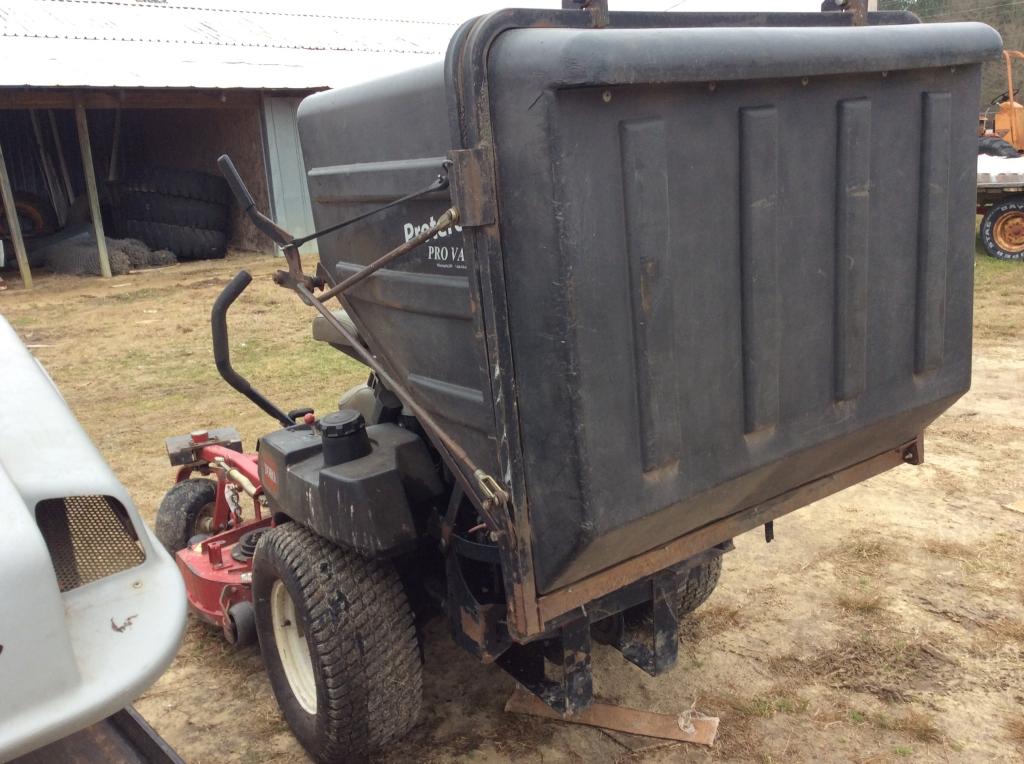 TORO ZERO TURN MOWER W/ BAGGER