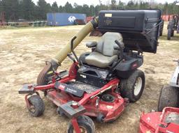 TORO ZERO TURN MOWER W/ BAGGER