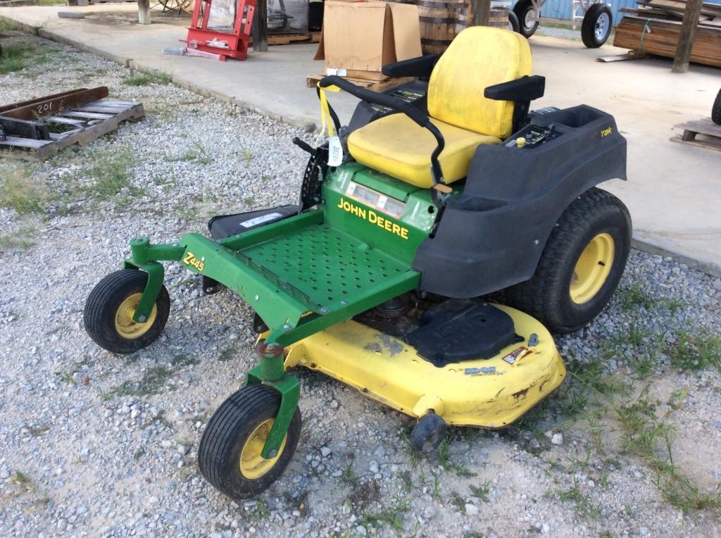 JOHN DEERE Z445 ZTRAK - 54" W/ ROLLER