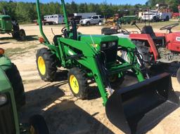 JD 650 W/ WOODS 1006 LOADER