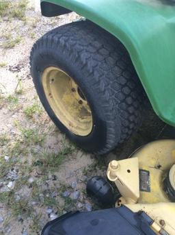 (11)JOHN DEERE 314 MOWER - 48" DECK