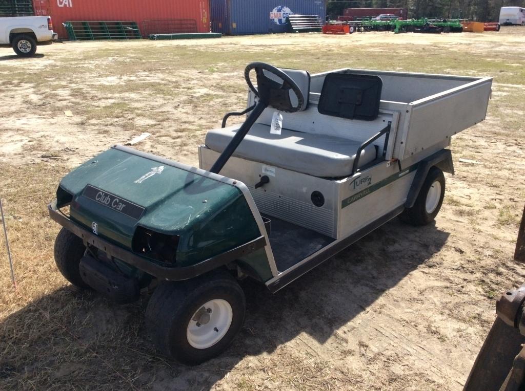 (20)CLUB CAR CARRY ALL GOLF CART - GAS