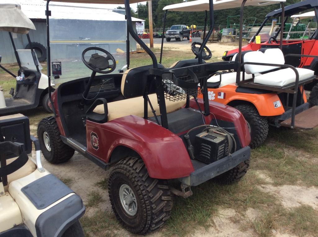 (7)GAMECOCK GOLF CART - NEEDS NEW BATTERIES