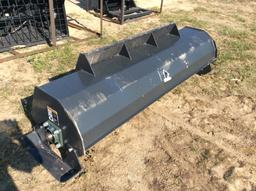 (241)72" ROTARY TILLER - SKID STEER