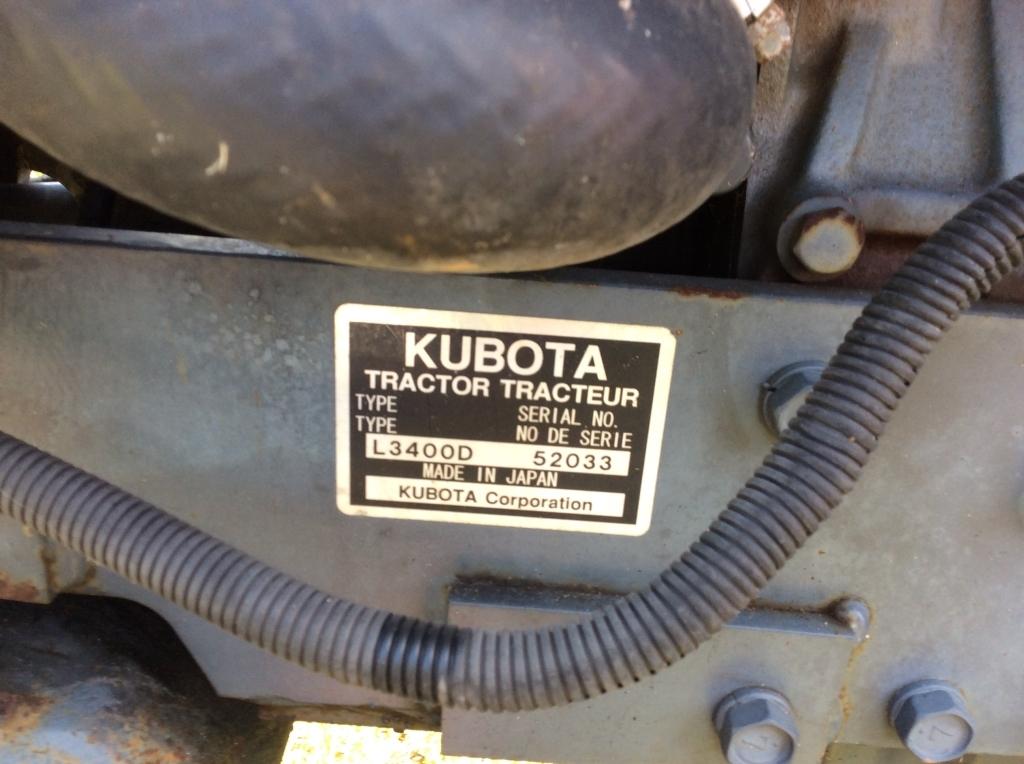 (13)KUBOTA L3400 4WD