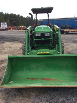 (46)JD 5055E W/ JD H420 LOADER