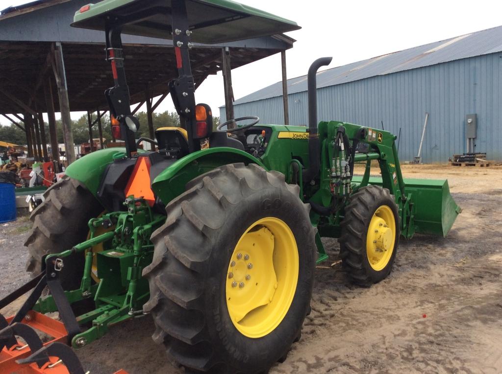 (46)JD 5055E W/ JD H420 LOADER