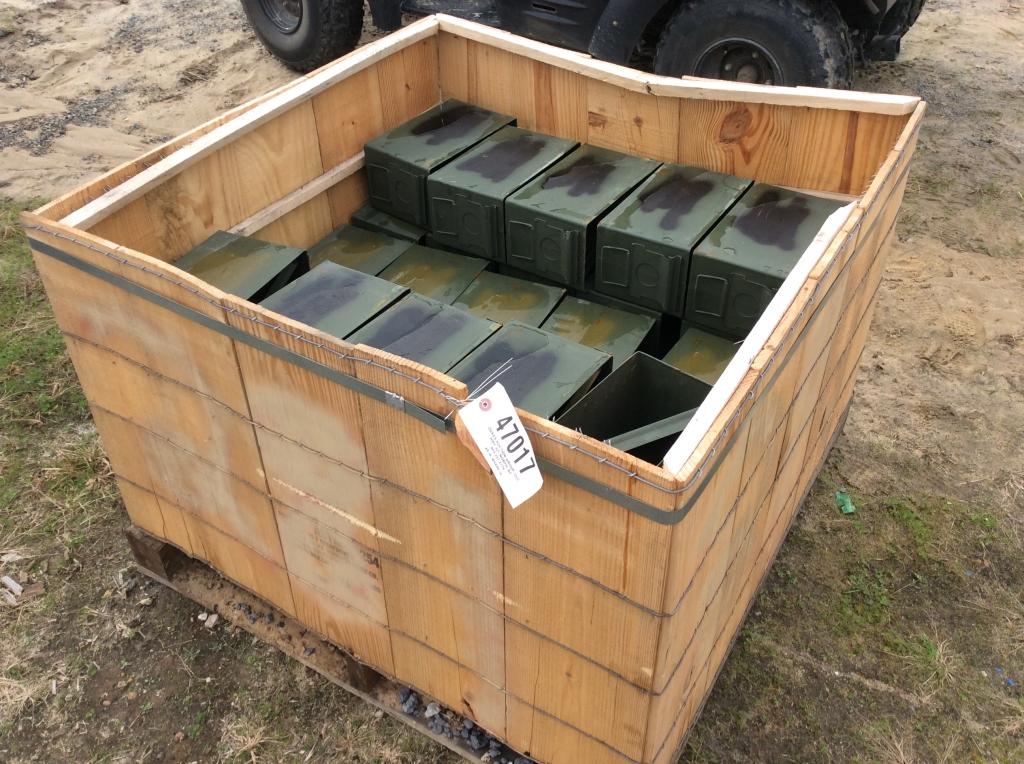 (240)PALLET OF ARMY BOXES - APP. 40