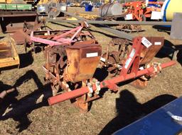 BURCH 3PT 2 ROW PLANTER W/ FERTILIZER HOPPERS